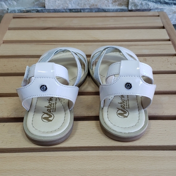 Naturino Kids Girl Sandals 5037 White - Picture 5 of 7